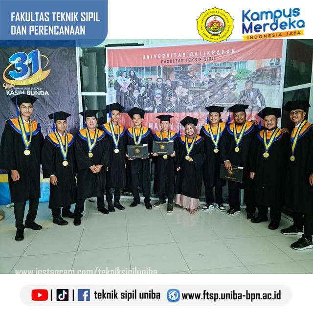 Wisuda Universitas Balikpapan Maret 2022